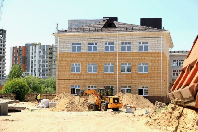 Школу "Город наук" в Дзержинске планируется достроить к концу года