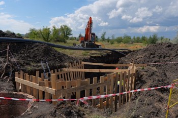 Реконструкцию напорного коллектора завершили в Дачном Саратовской области Реконструкцию напорного коллектора завершили в Дачном Саратовской области